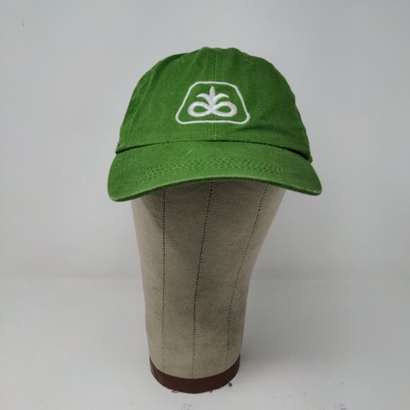 Pioneer Seeds Farm Hat Cap Green Slideback Embroidered 100% Cotton One Size - Picture 2 of 10